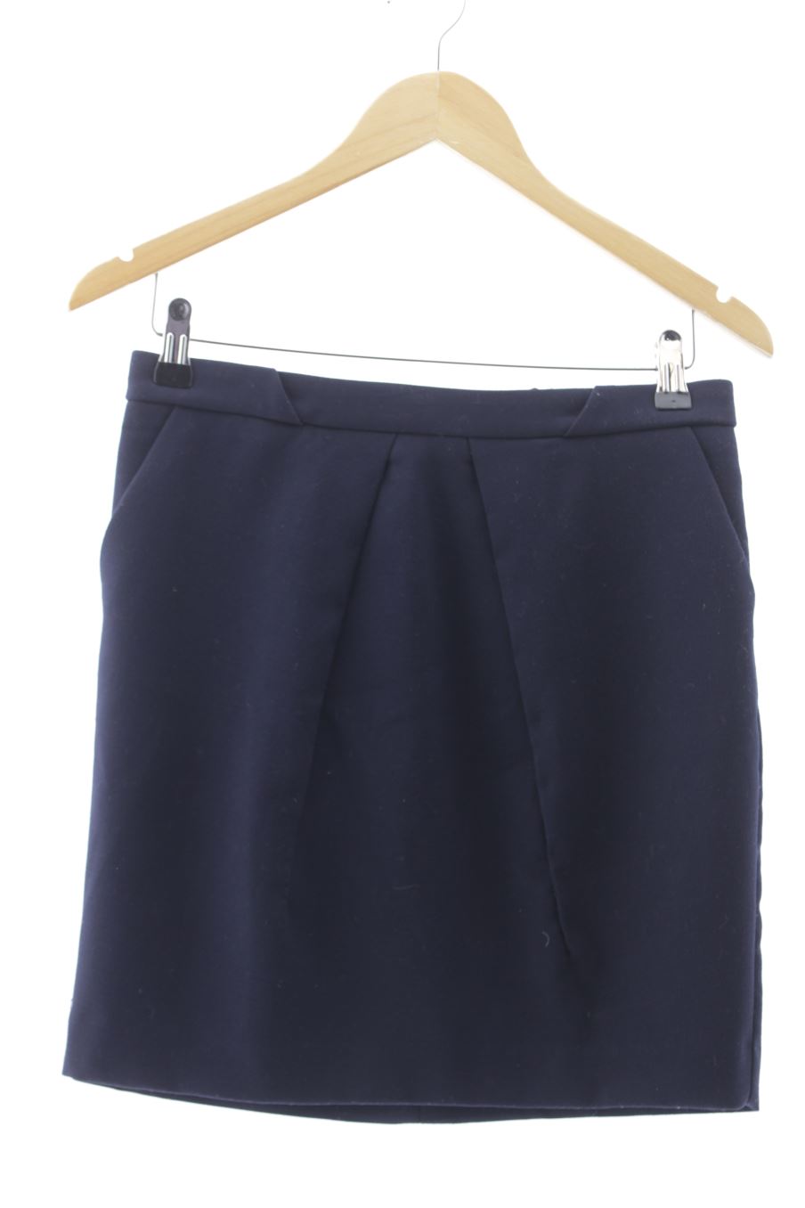 Falda de Mango de la talla 38, de color azul marino