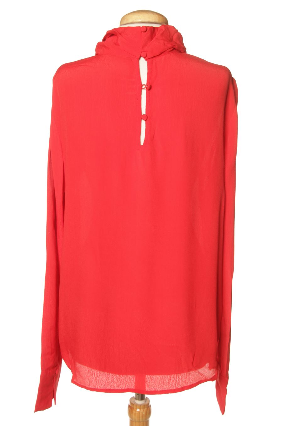 Blouse à manches longues Vero moda de la taille M, de couleur rouge