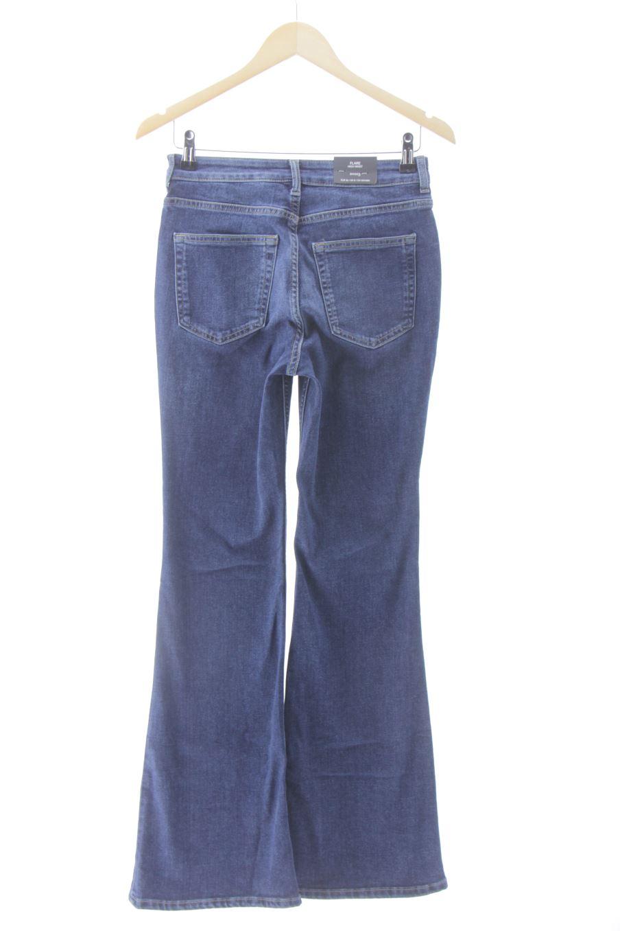 Jeans H&M de la taille 36, de couleur bleu de denim