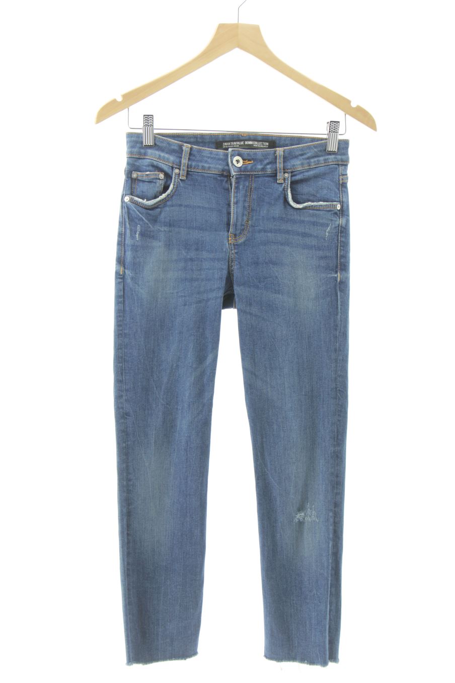 Jeans de Trafaluc de la talla 36, de color blu