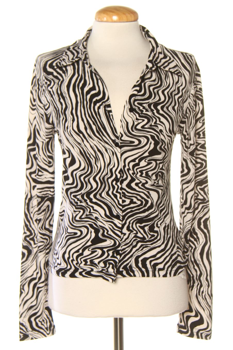 Blusa a maniche lunghe de Stradivarius de la talla S, de color stampato