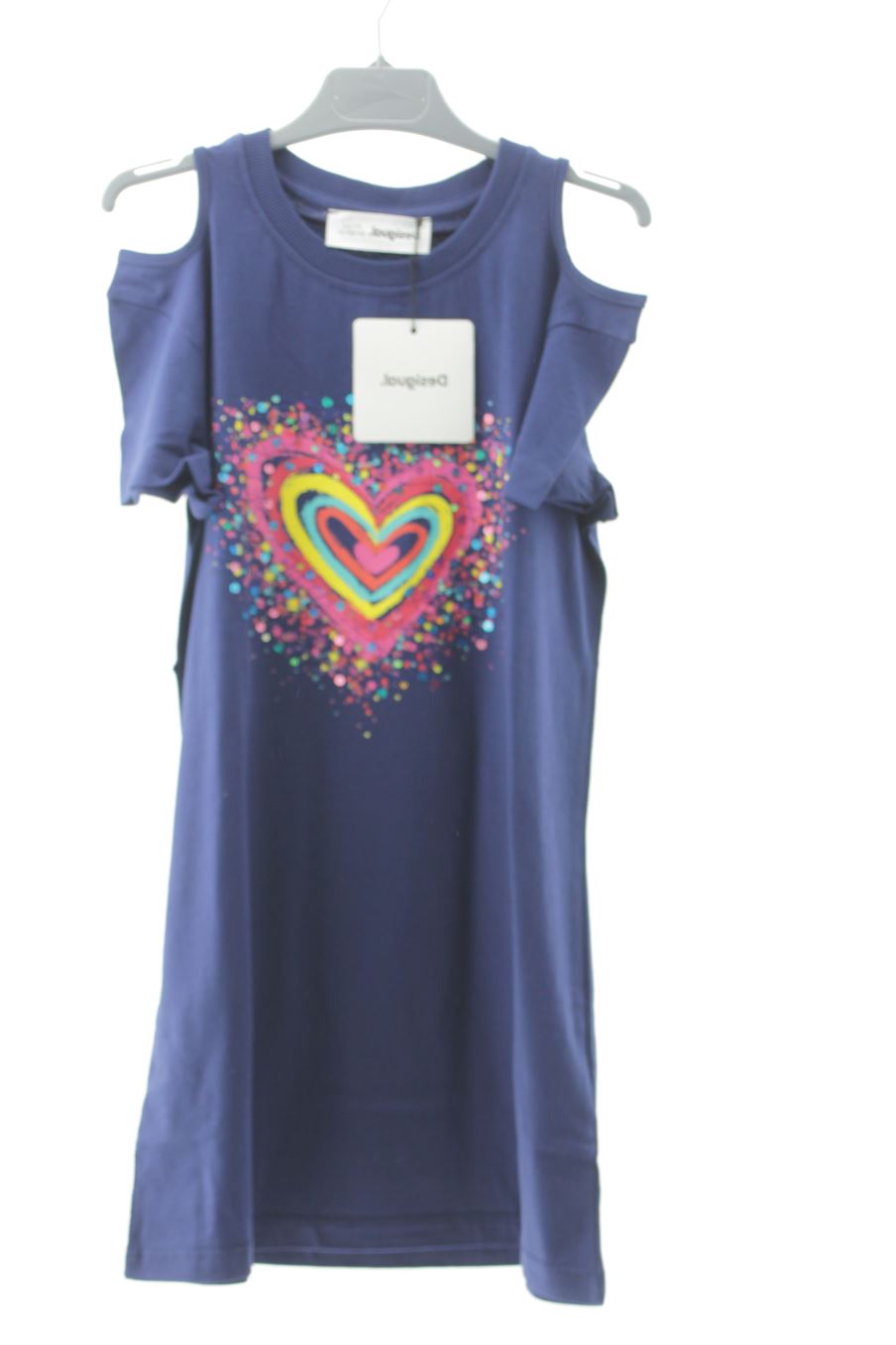 Robe casual Desigual de la taille 7 ans avec une étiquette