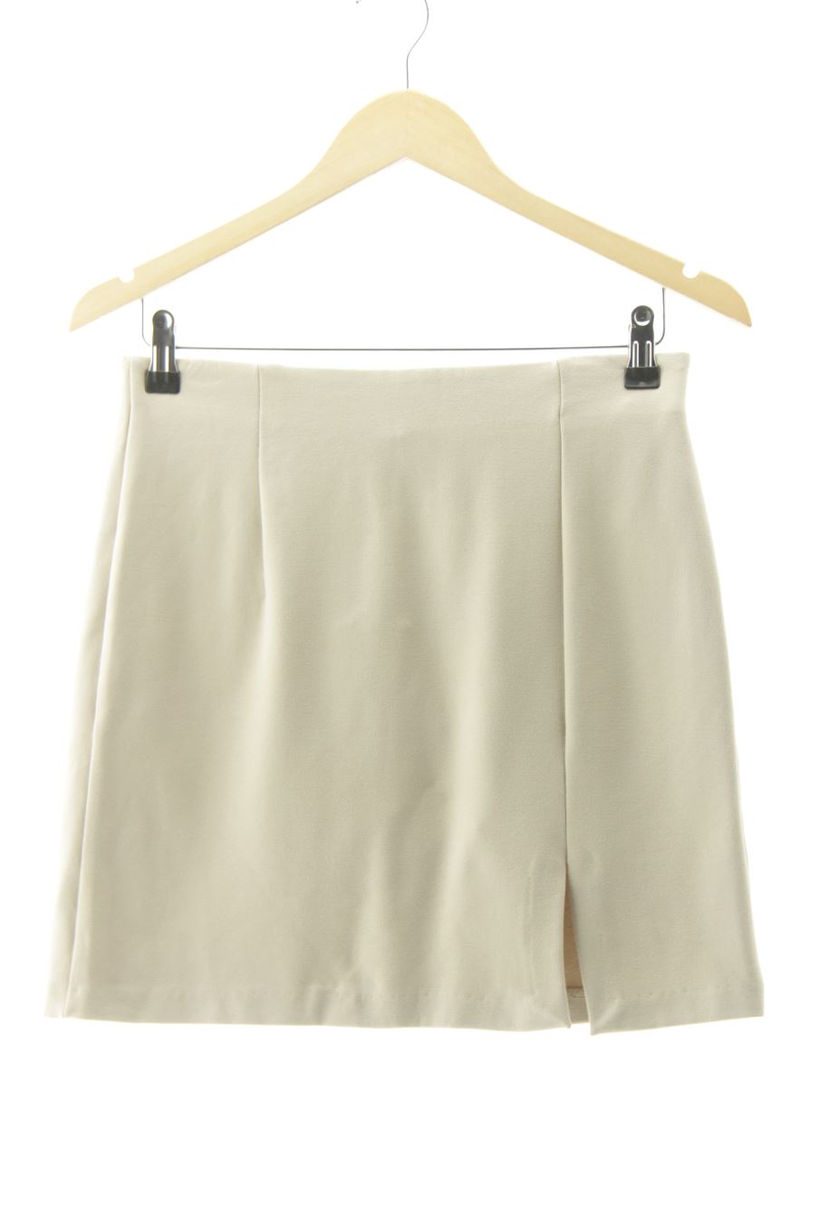 Falda de Stradivarius de la talla L, de color marrón