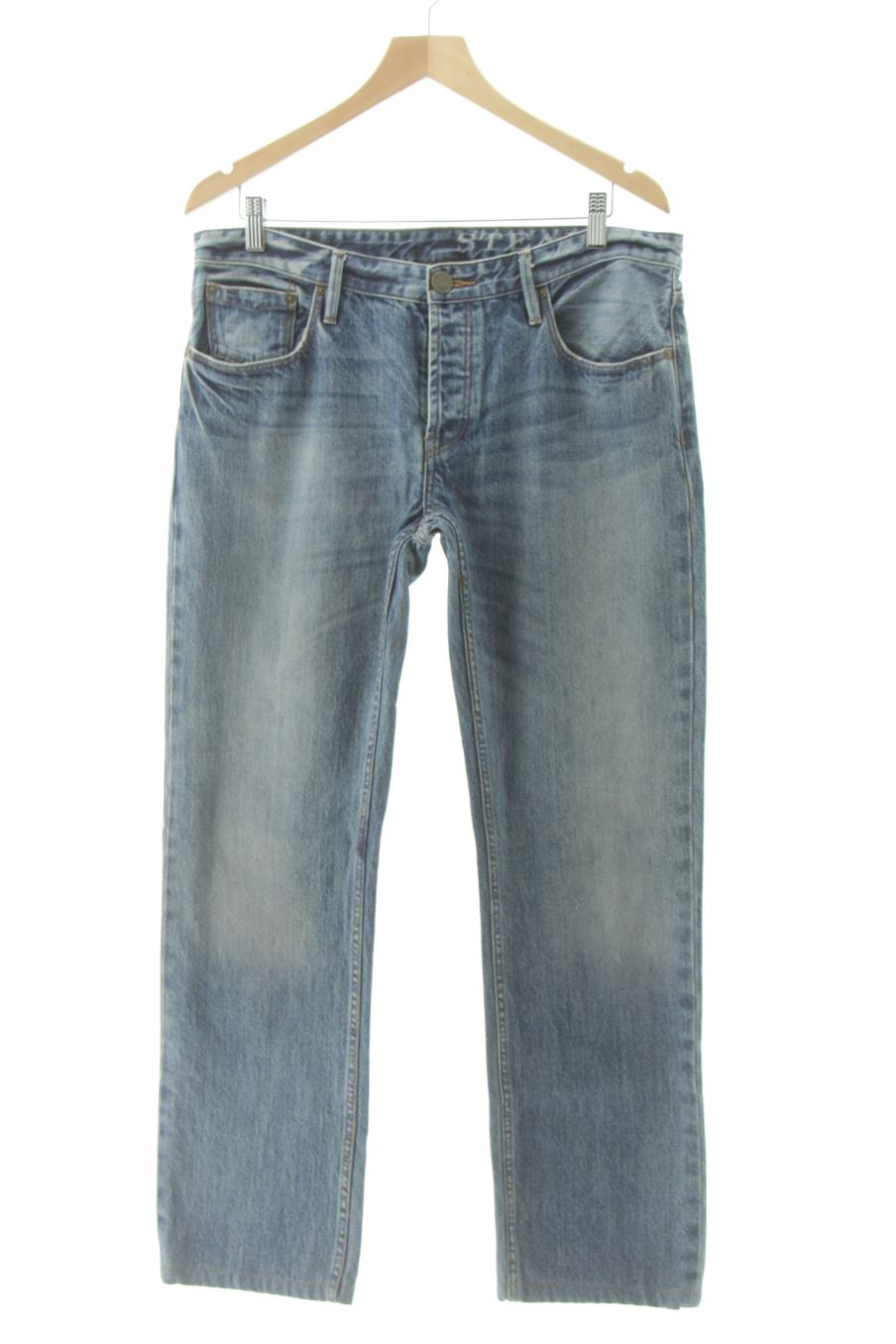 Vaquero de Burberry de la talla 44, de color azul
