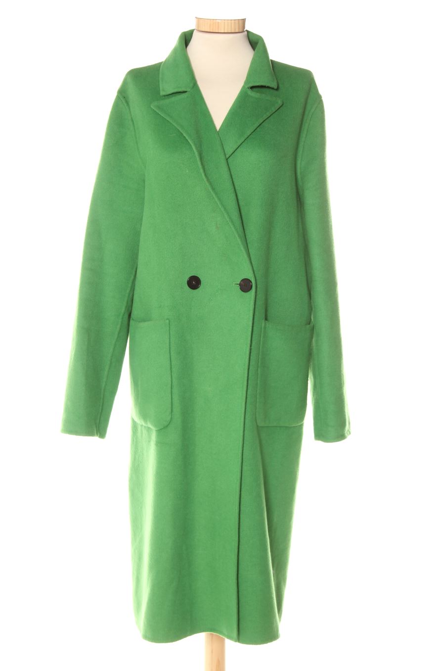 Manteau Zara de la taille L de couleur vert