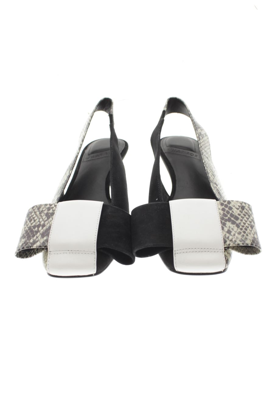 Zapatos de tacon de What For de la talla 36, de color animal print de