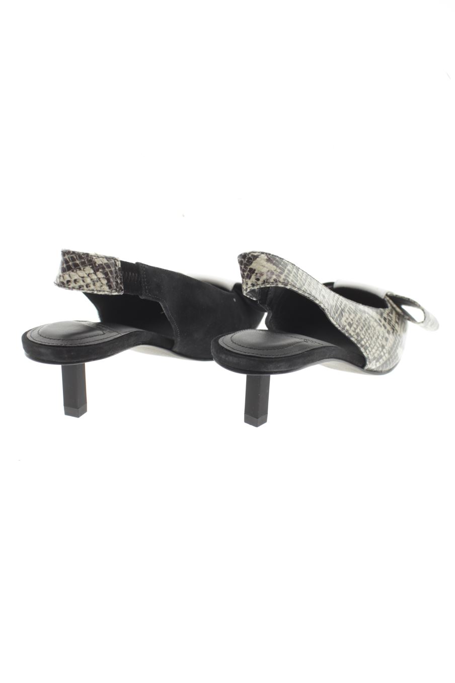 Zapatos de tacon de What For de la talla 36, de color animal print de