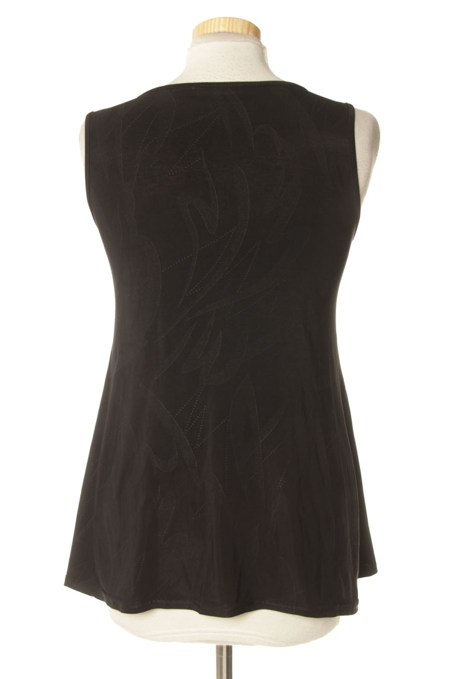 Top de Cache cache de la talla S, de color negro