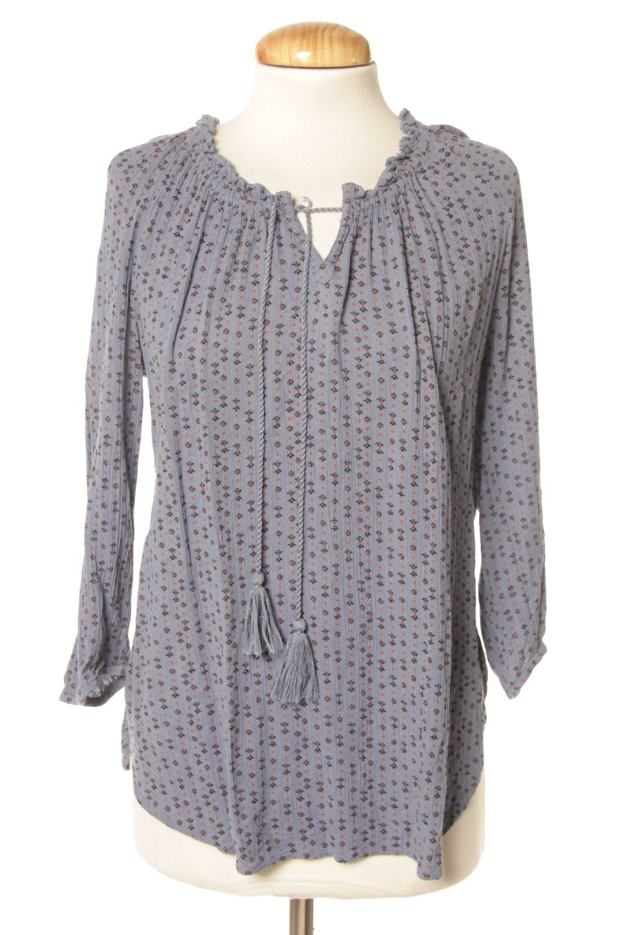 Blouse à manches longues Edc (ESPRIT) de la taille M, de couleur bleu
