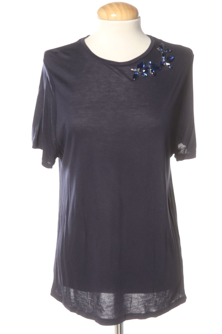 T-Shirt von Zara Größe M, Farbe Blau, für