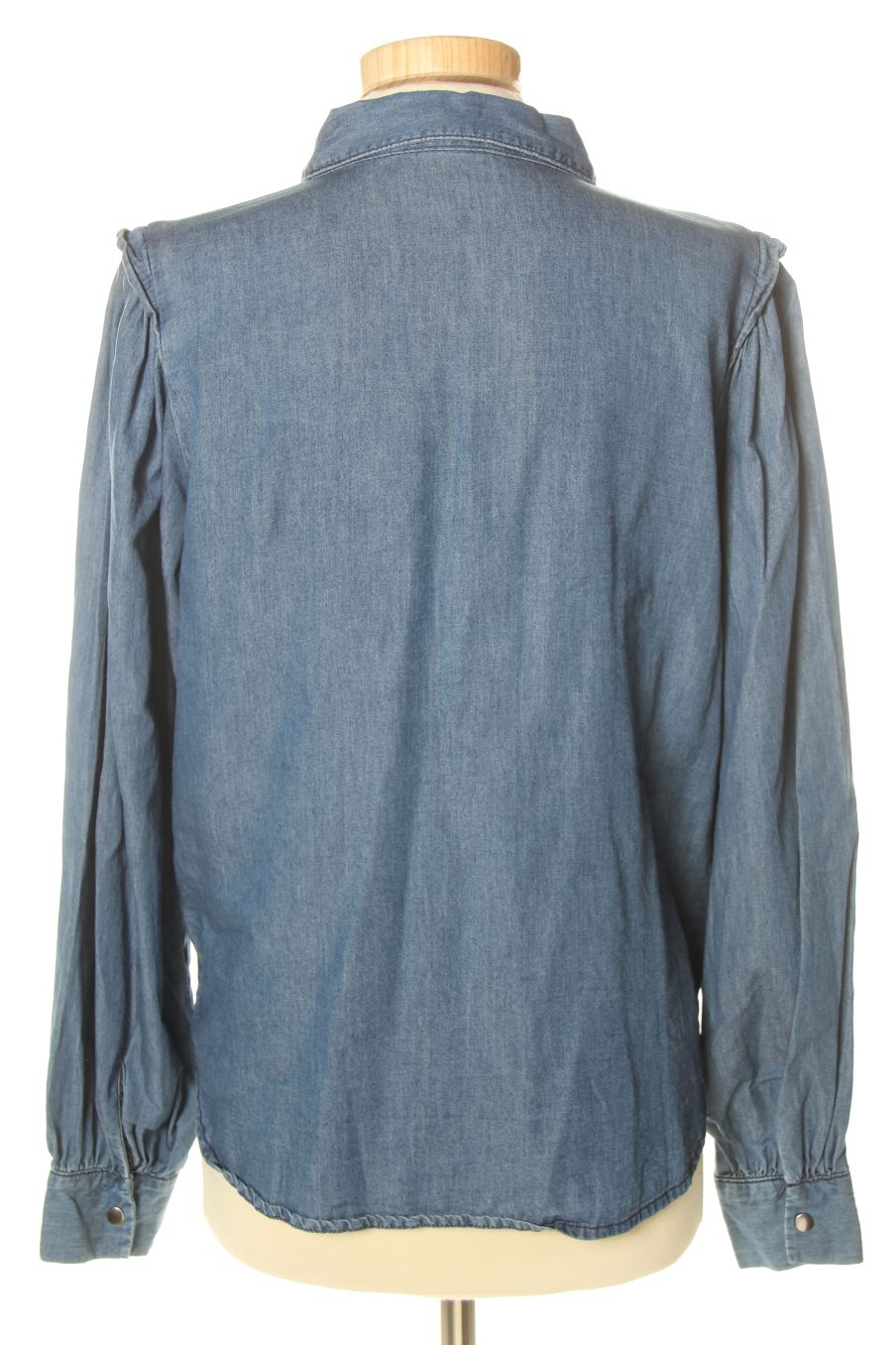 Chemise Jacqueline De Yong de la taille 38, de couleur bleu de denim