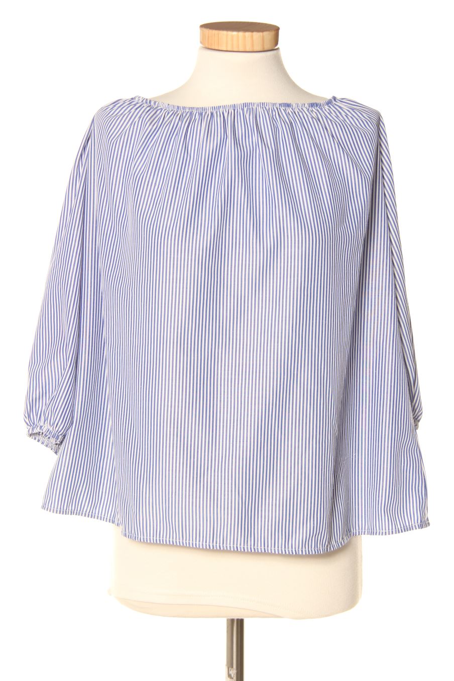 Langärmelige Bluse von Encuentro Größe 38, Farbe Gestreift, für