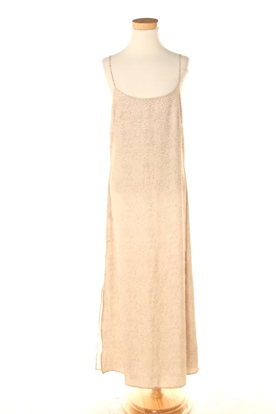 Robe casual Mango de la taille XS, de couleur beige