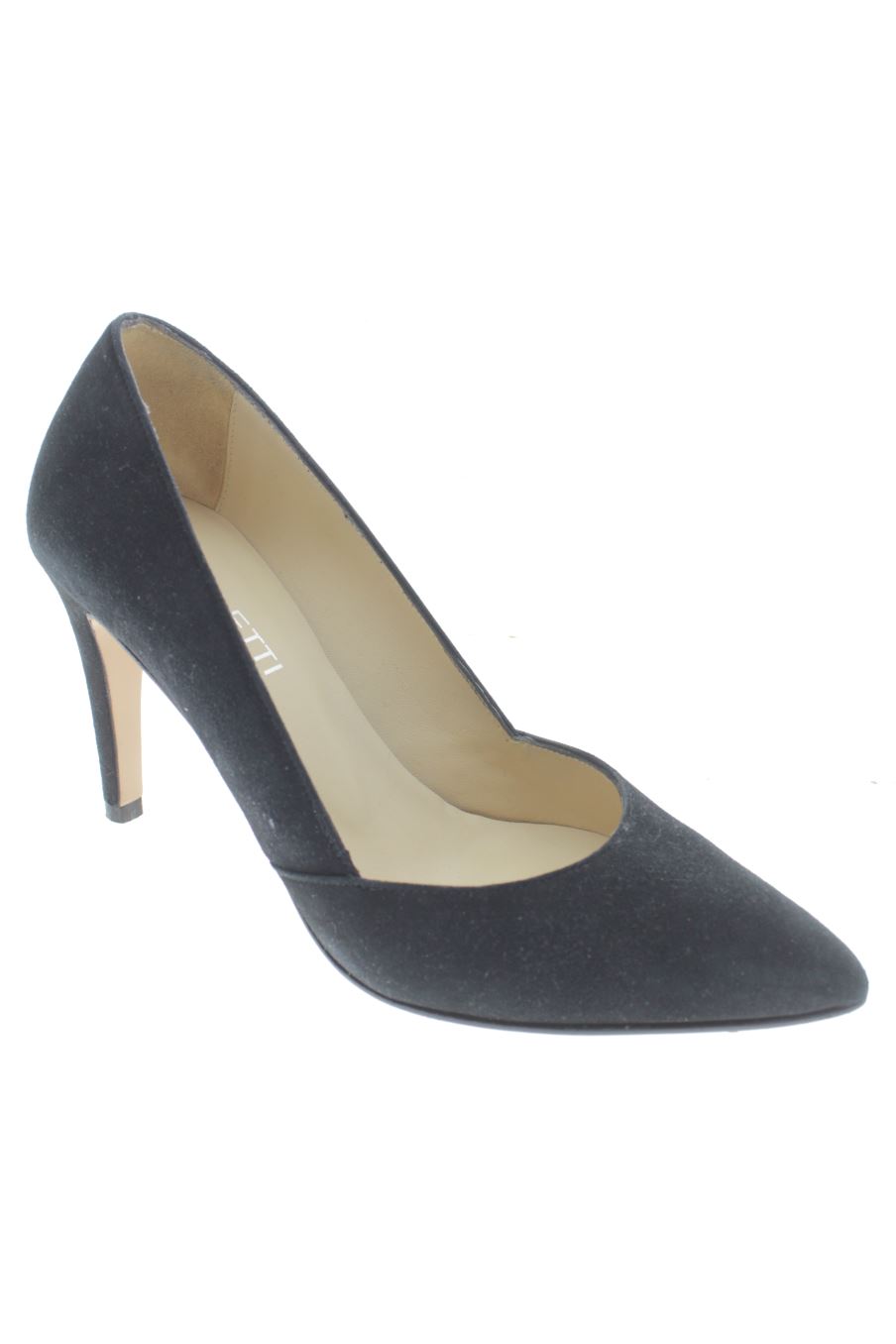 Zapatos de tacon de ESTILETTI de la talla 37, de color negro de