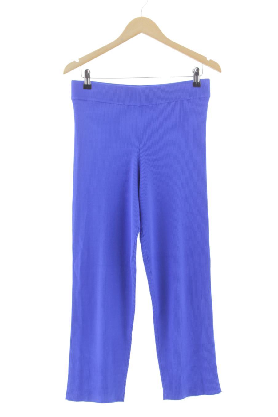 Pantalón Casual de Zara de la talla S, de color azul