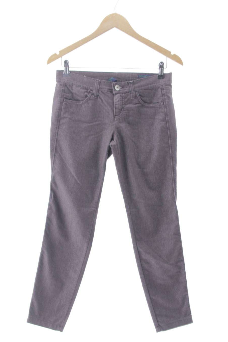 Jeans Benetton de la taille 38, de couleur gris de denim