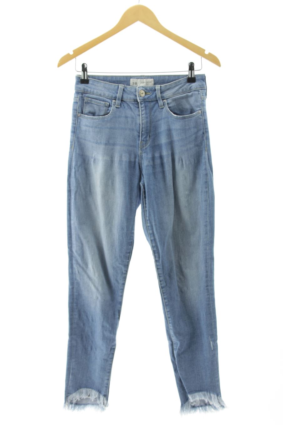 Jeans Easy wear de la taille 38, de couleur bleu de denim
