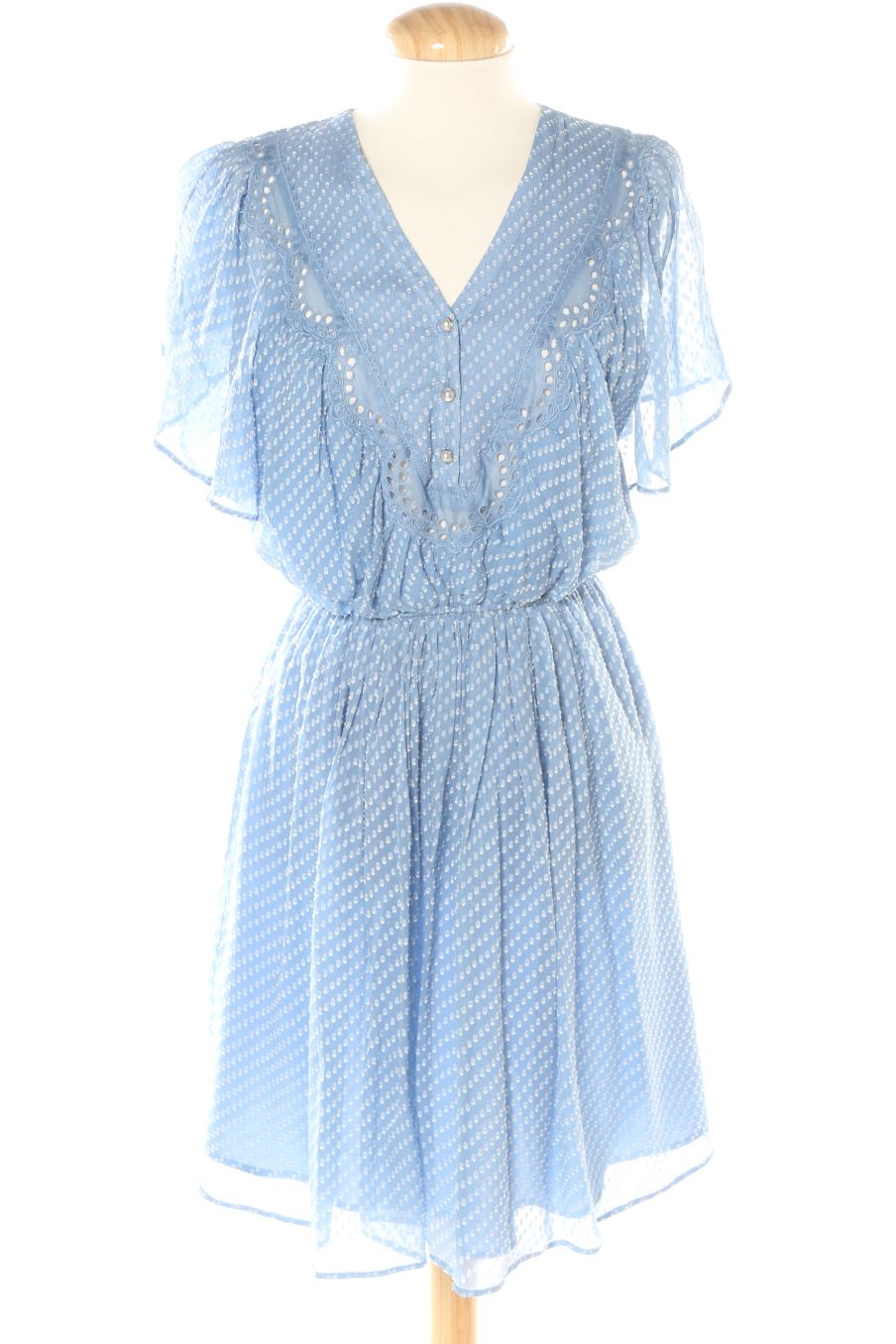Robe casual Claudie Pierlot de la taille 36, de couleur bleu