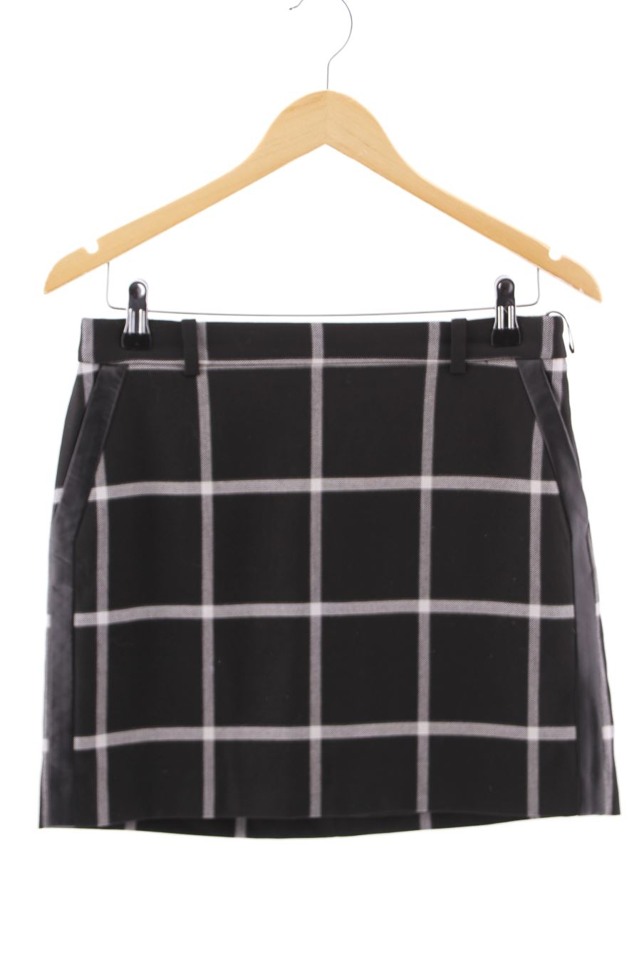 Gonne de Mango de la talla 36, de color quadri
