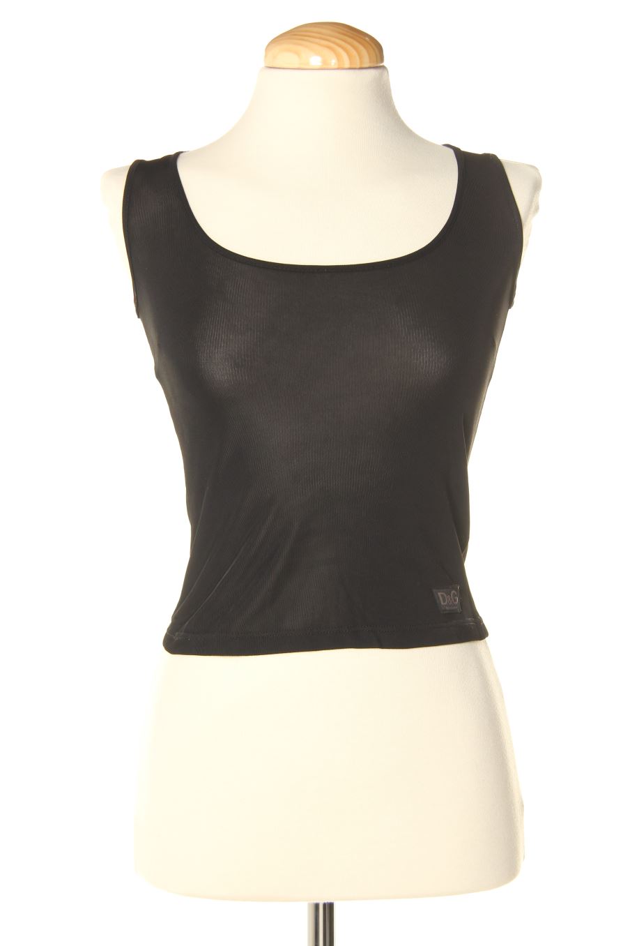 Top de Dolce & Gabbana de la talla XS, de color negro