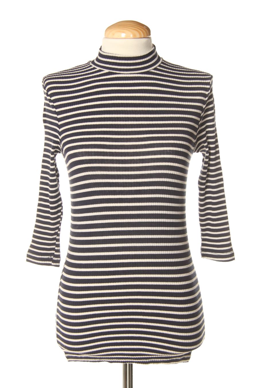T-shirt à manches longues Stradivarius de la taille S, de couleur rayures
