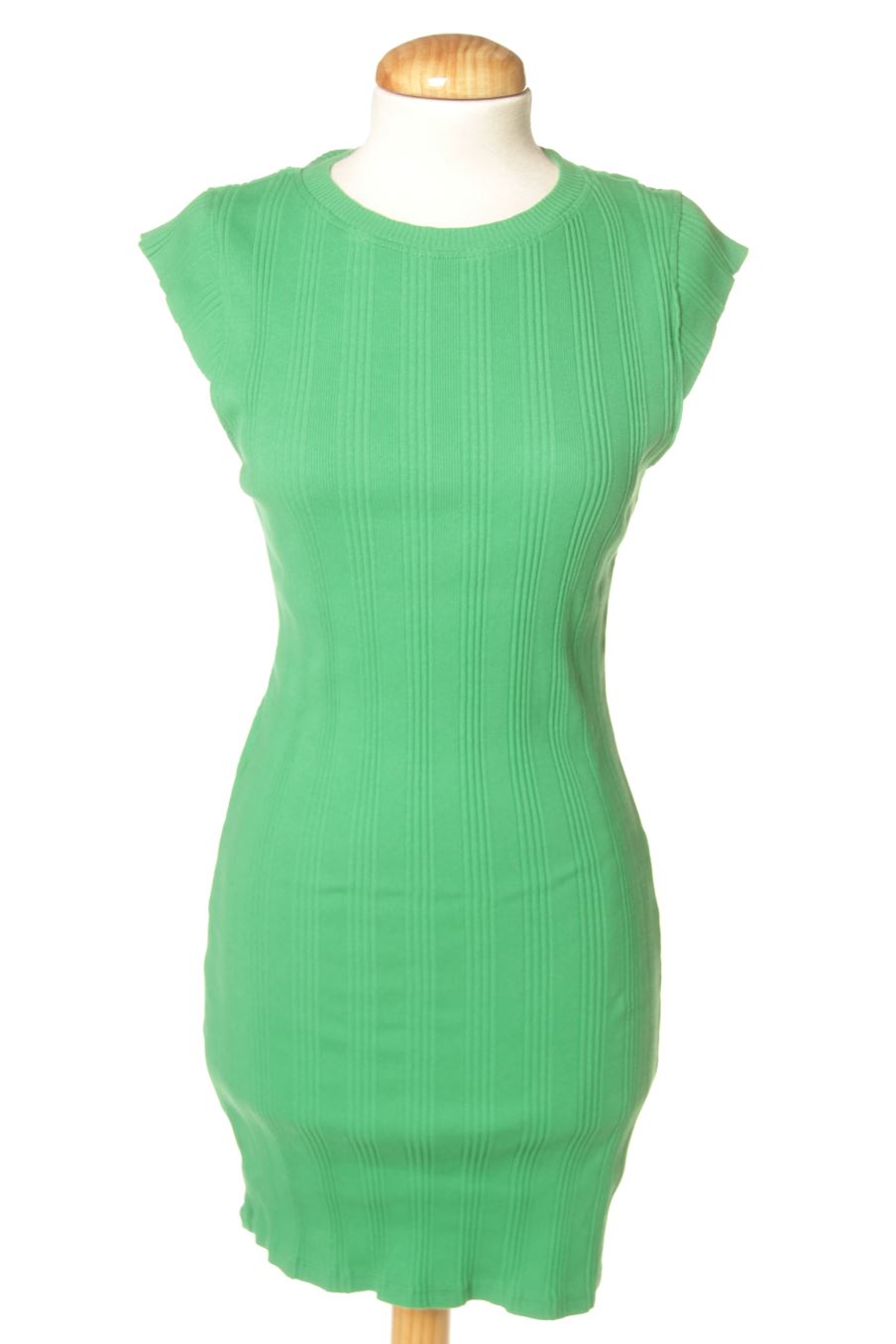 Vestido casual de Zara de la talla S, de color verde