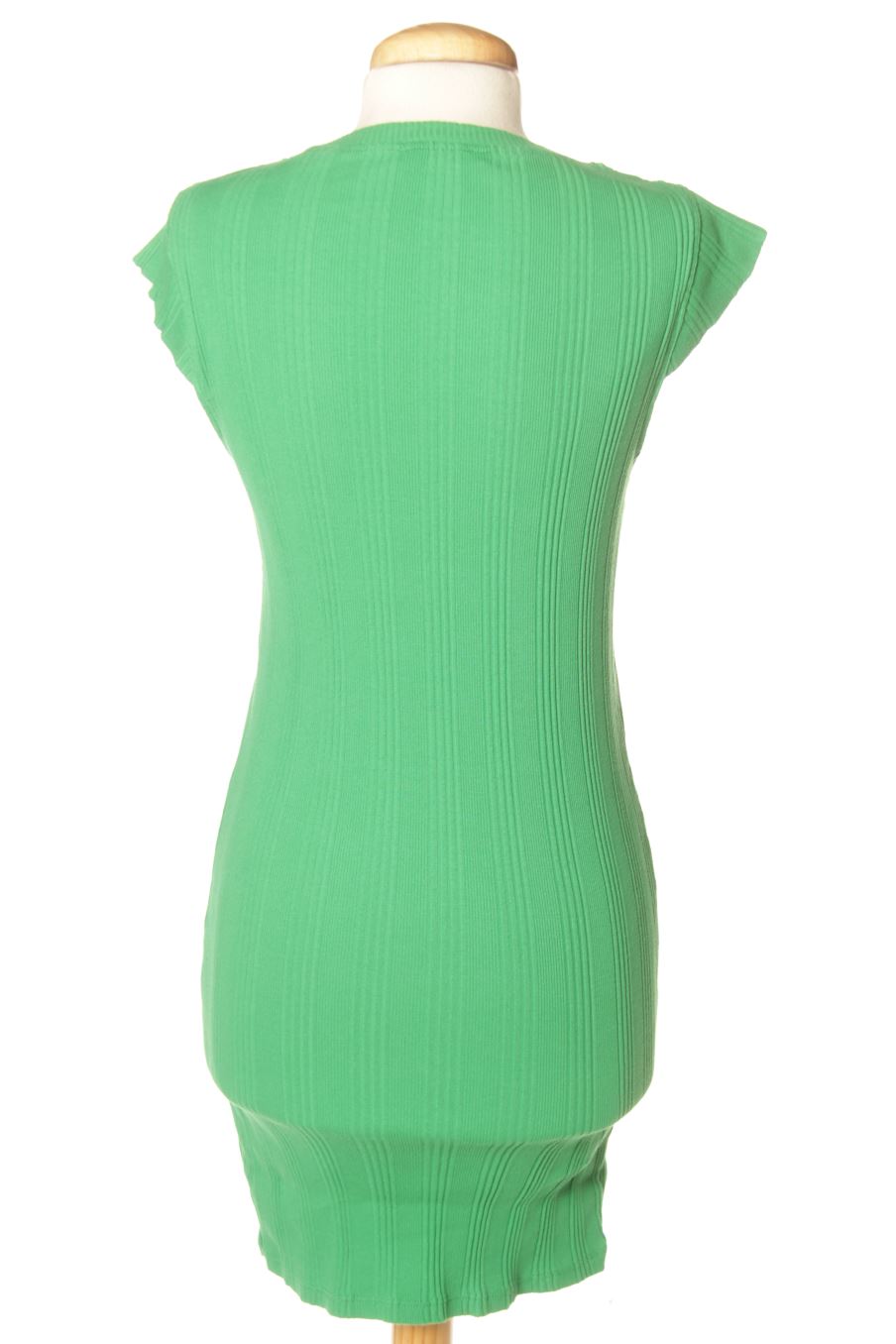 Vestido casual de Zara de la talla S, de color verde