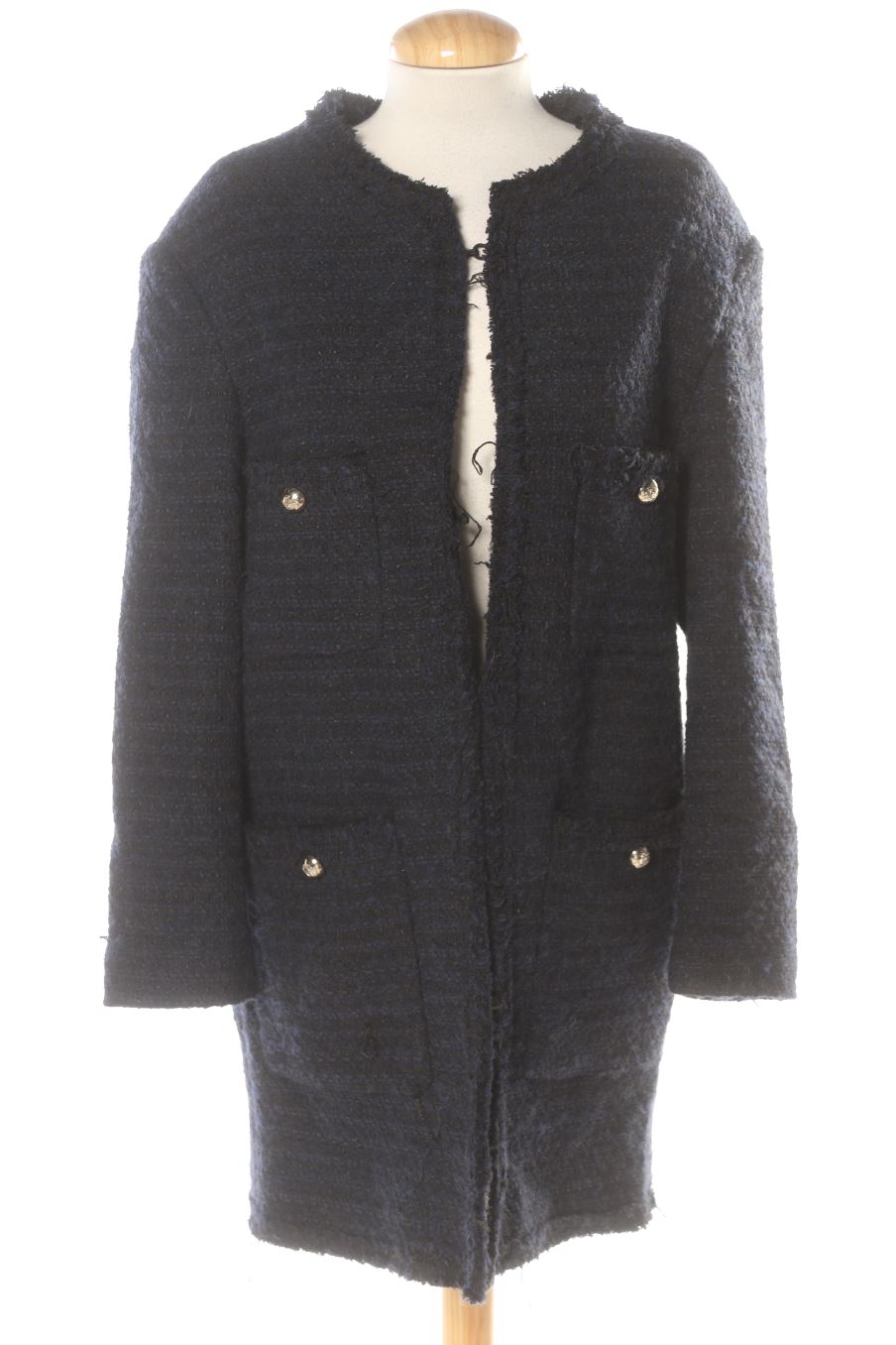Cappotto de Mango de la talla M, de color blu oltremare