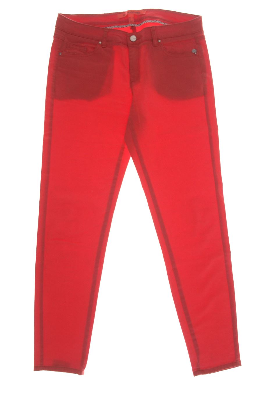 Jeans Mango de la taille 38, de couleur corail de denim