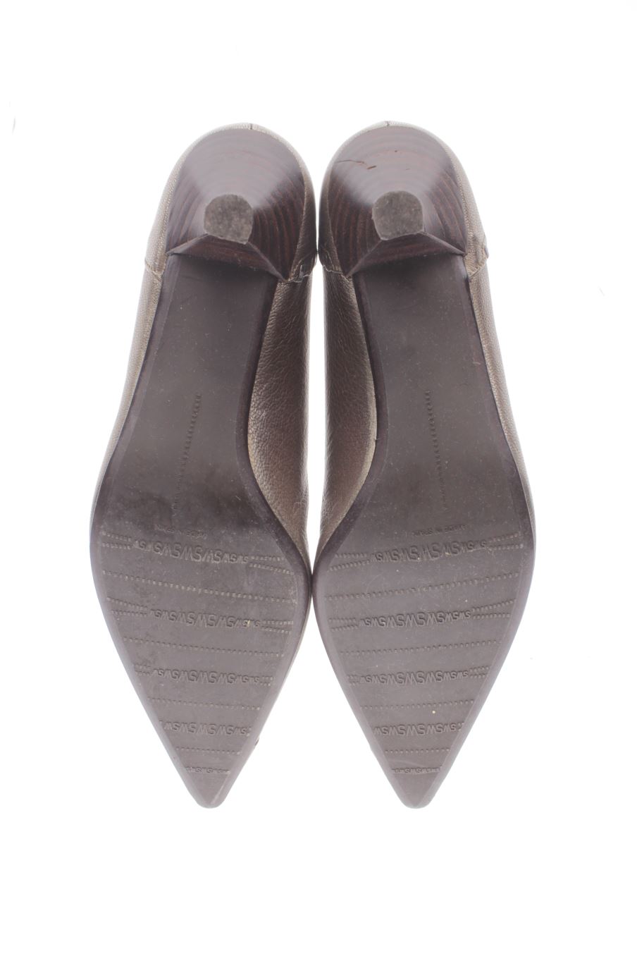 Zapatos de tacon de Stuart Weitzman de la talla 39, de color marrón de