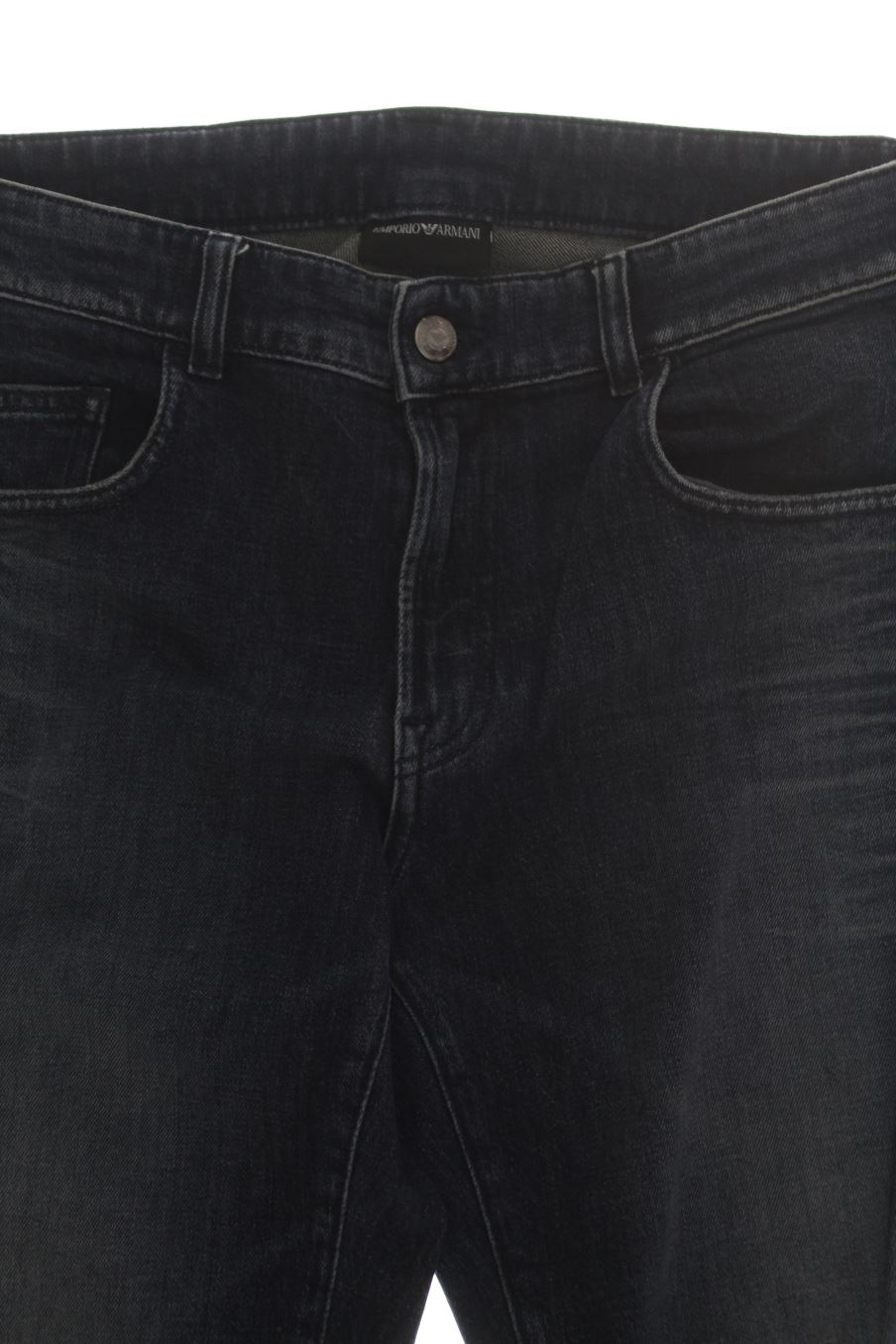 Jeans Emporio Armani de la taille 40, de couleur bleu de denim