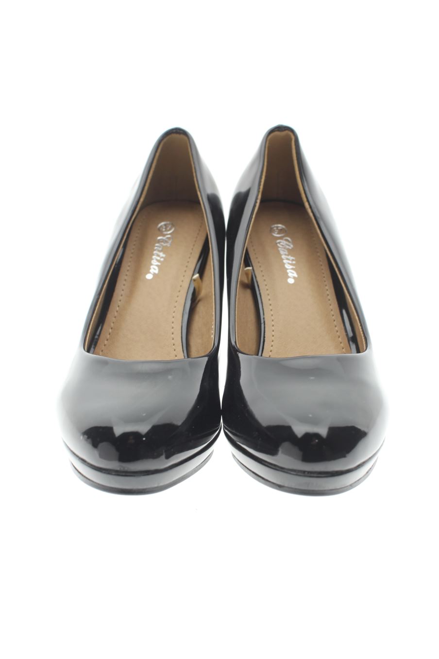 Zapatos de tacon de Catisa de la talla 36, de color negro de