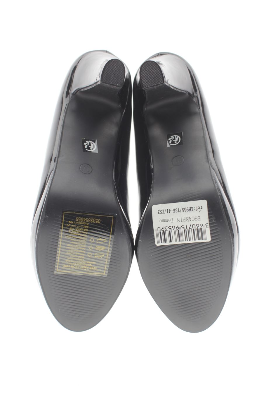 Zapatos de tacon de Catisa de la talla 36, de color negro de