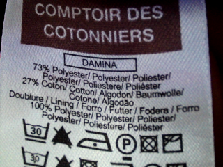 Robe casual Comptoir des Cotonniers de la taille 42, de couleur noir