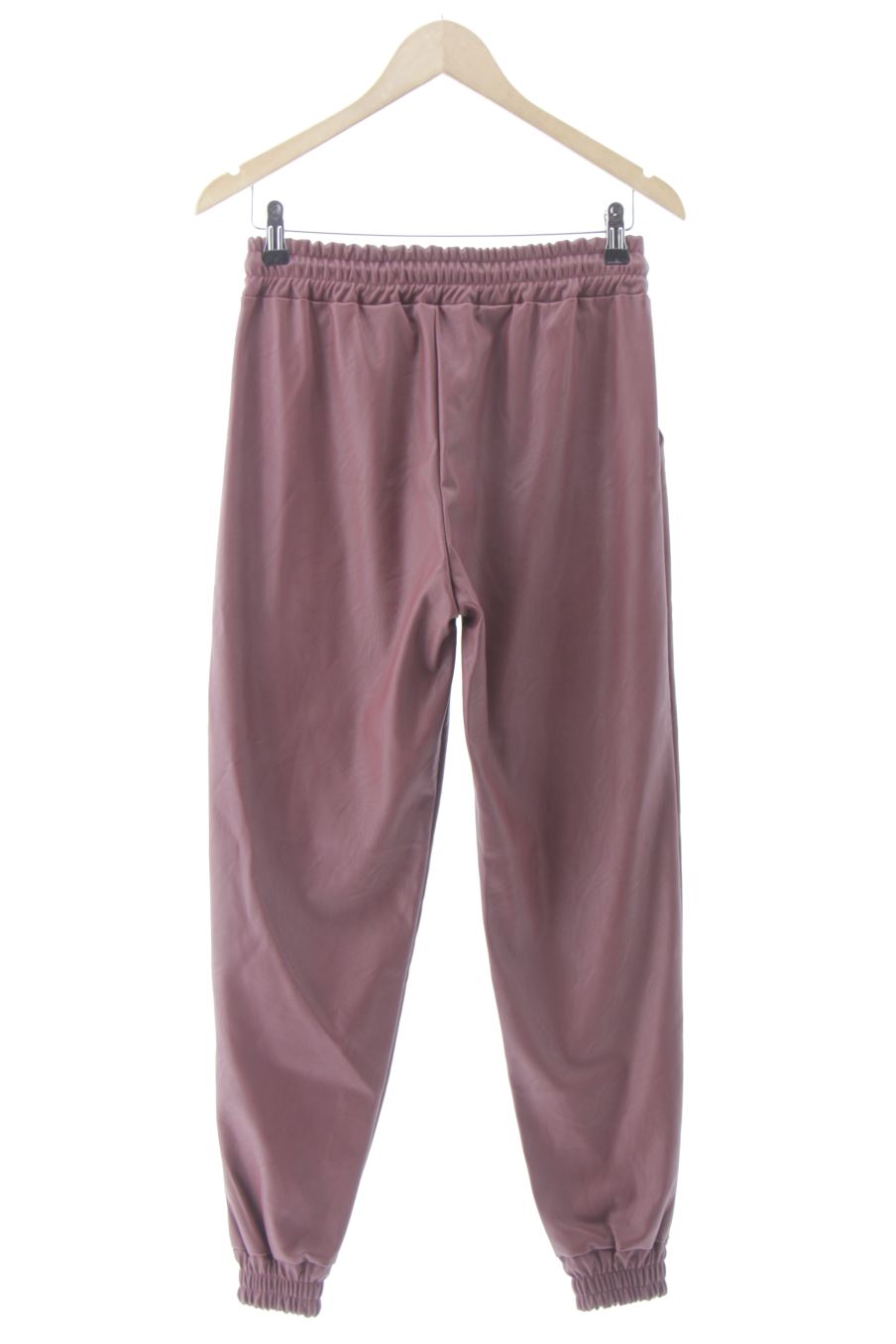 Pantalon Made in italy de la taille 36, de couleur bordeaux de synthétique
