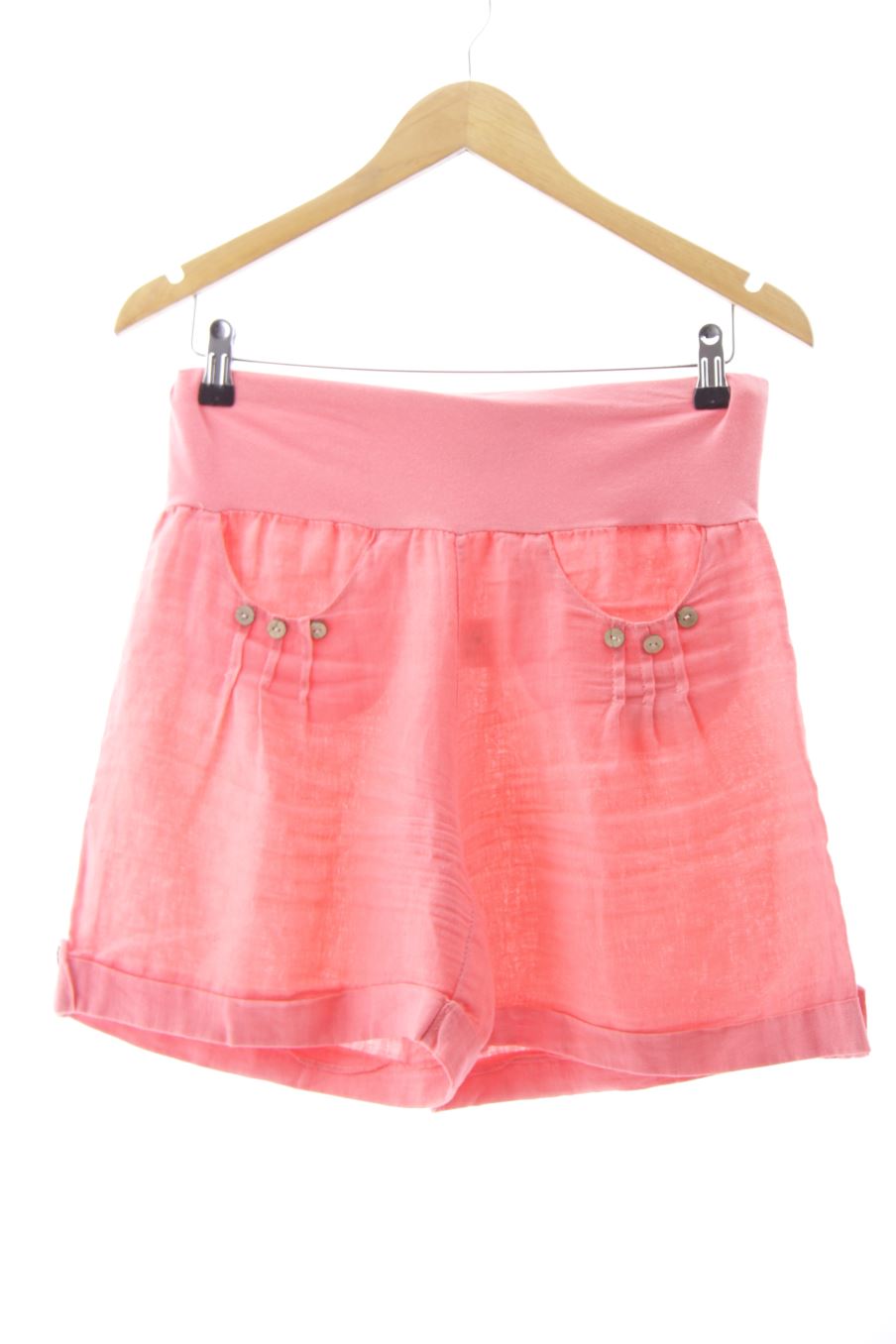 Pantalón corto de Made in italy de la talla M, de color rosa