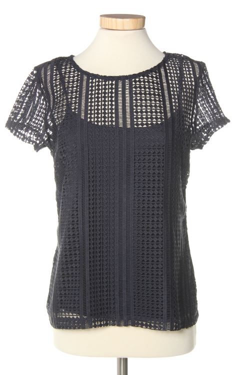 Blusa a maniche corte