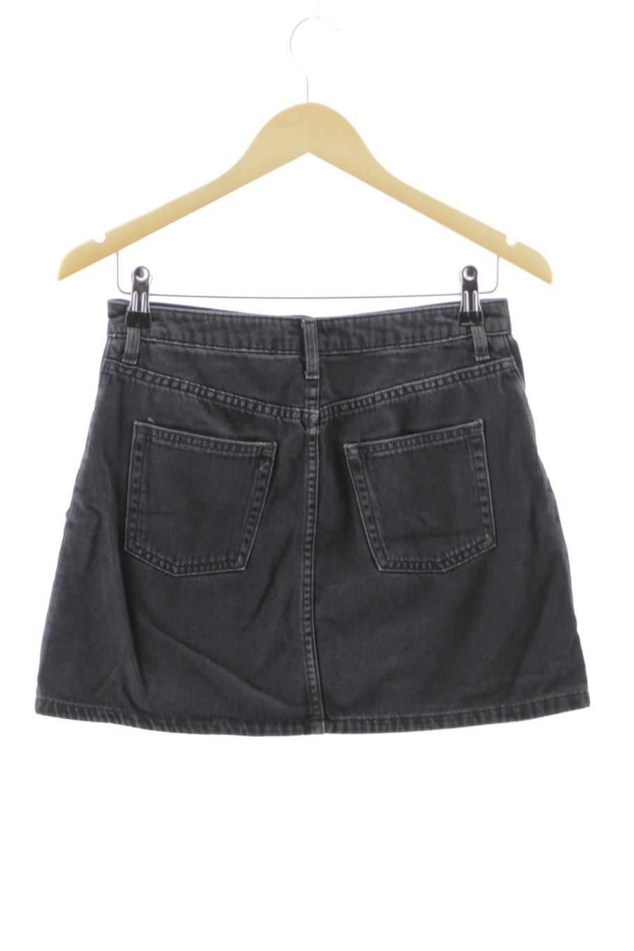 Jupe H&M de la taille 36, de couleur noir de denim