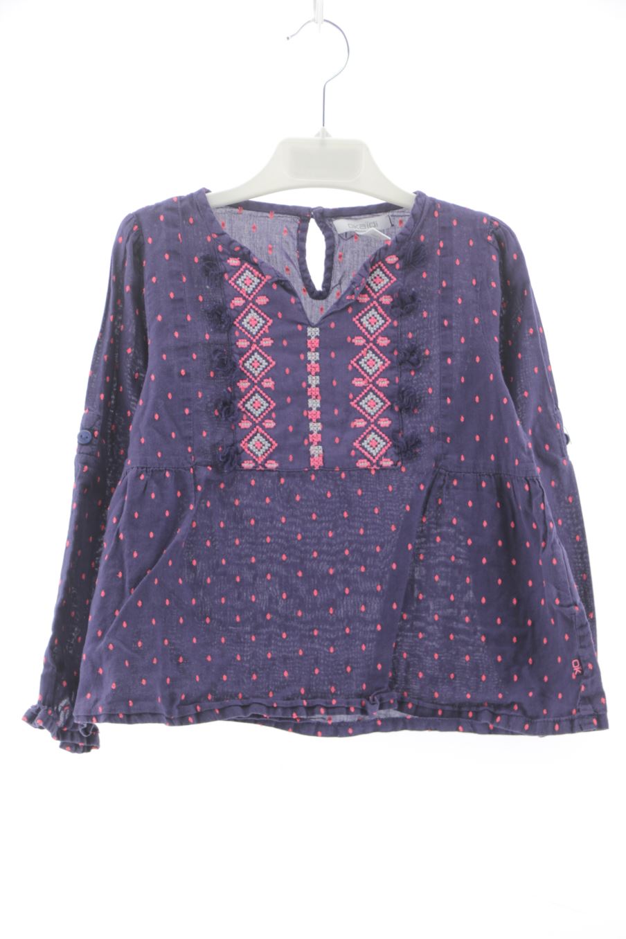 Blouse à manches longues Okaidi de la taille 4 ans de seconde main