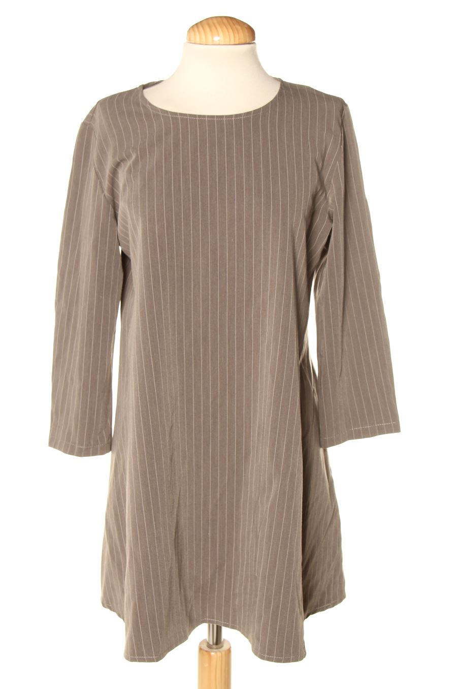 Einfaches Kleid von sense Größe M, Farbe Gestreift, für