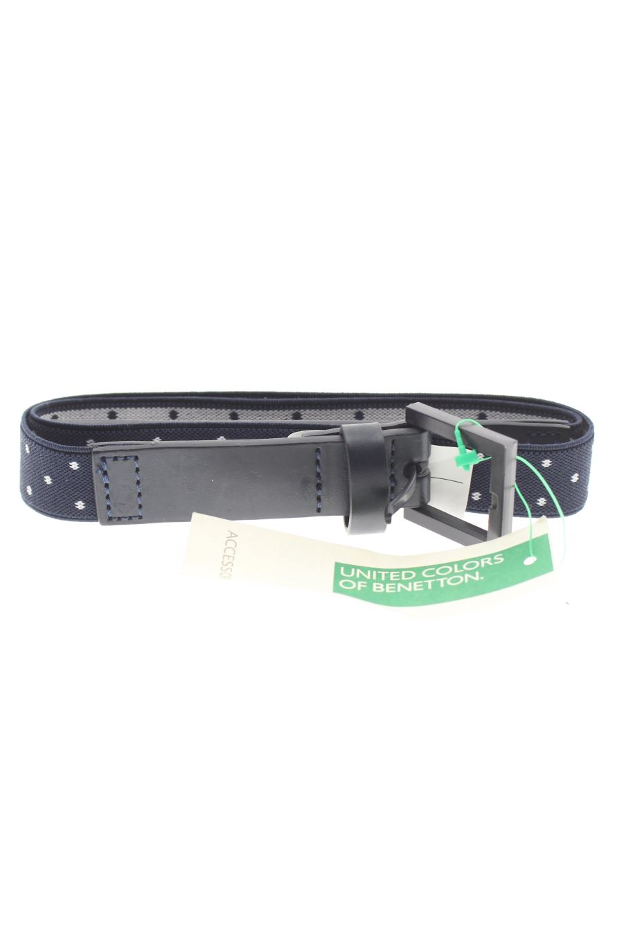 Ceinture Benetton de la taille 52 cms avec une étiquette