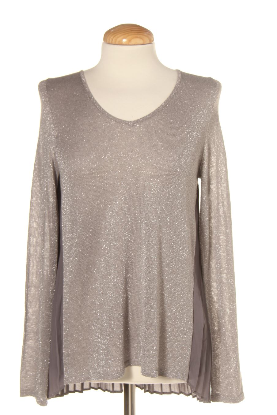 Pull Grain de Malice de la taille XS, de couleur gris