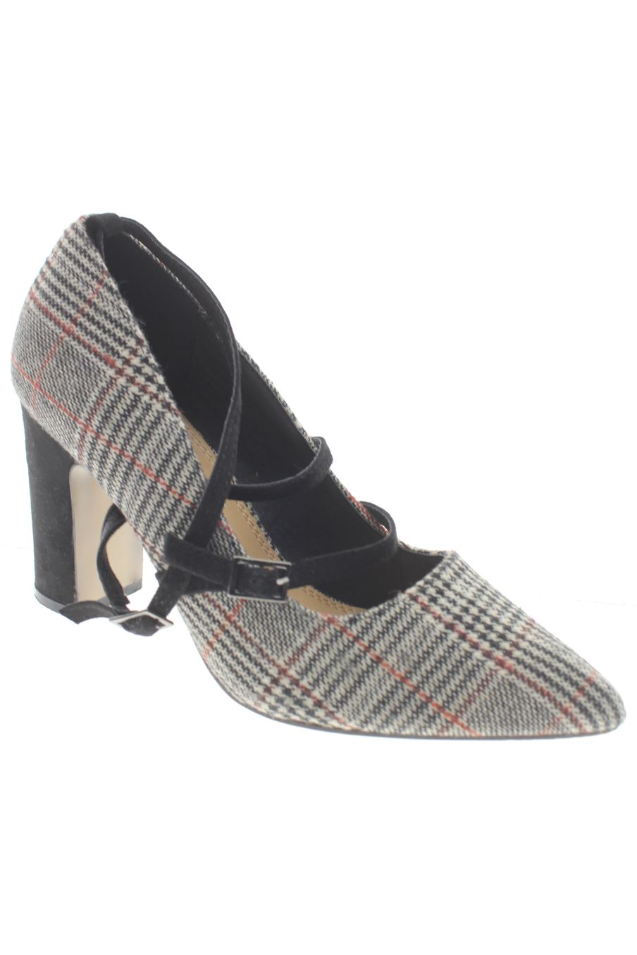 Zapatos de tacon de Mary Paz de la talla 38, de color cuadros de