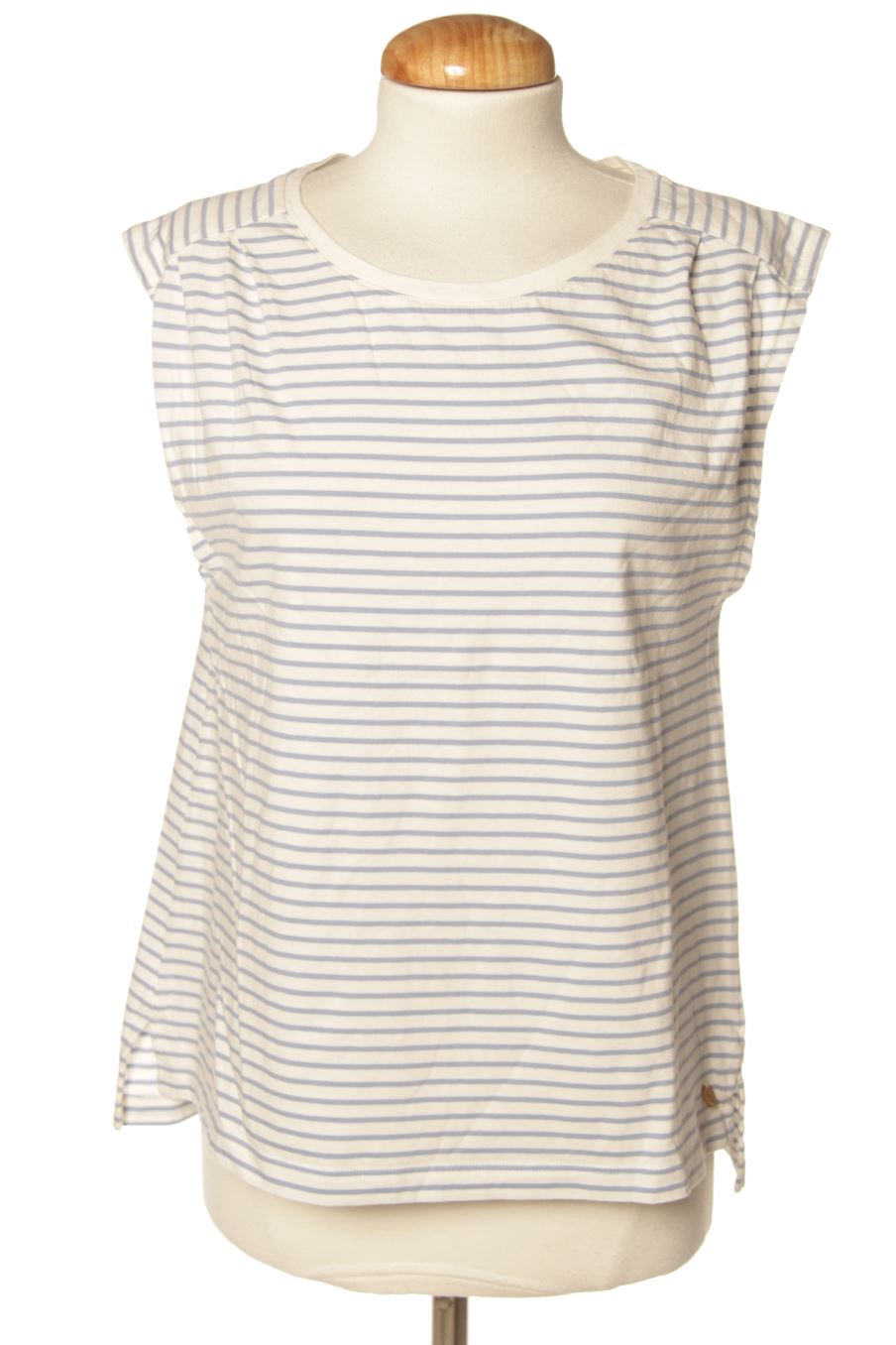 Camiseta sin mangas de Yerse de la talla M, de color rayas