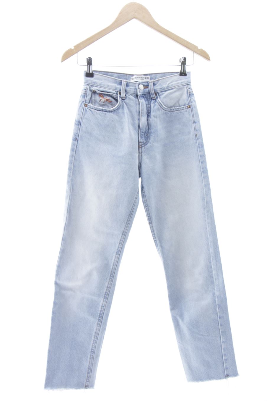 Vaquero de Pull & Bear de la talla 32, de color azul de ropa vaquera