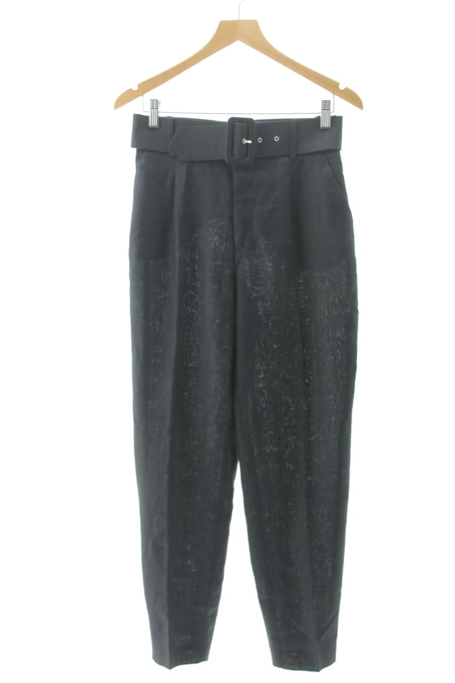 Pantalon Zara de la taille S, de couleur noir