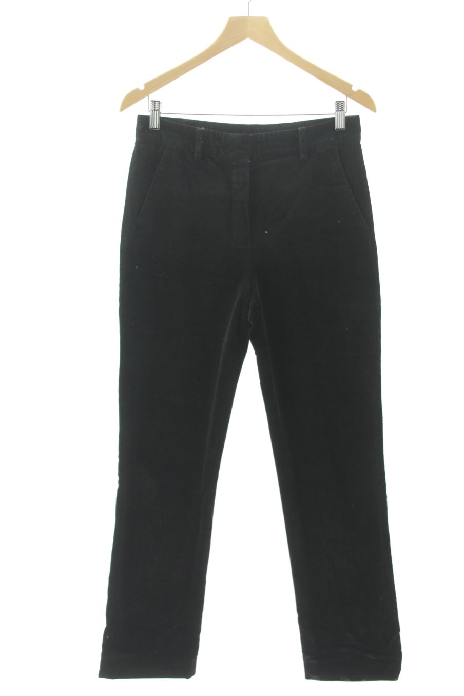 Pantaloni de Massimo Dutti de la talla 38, de color nero