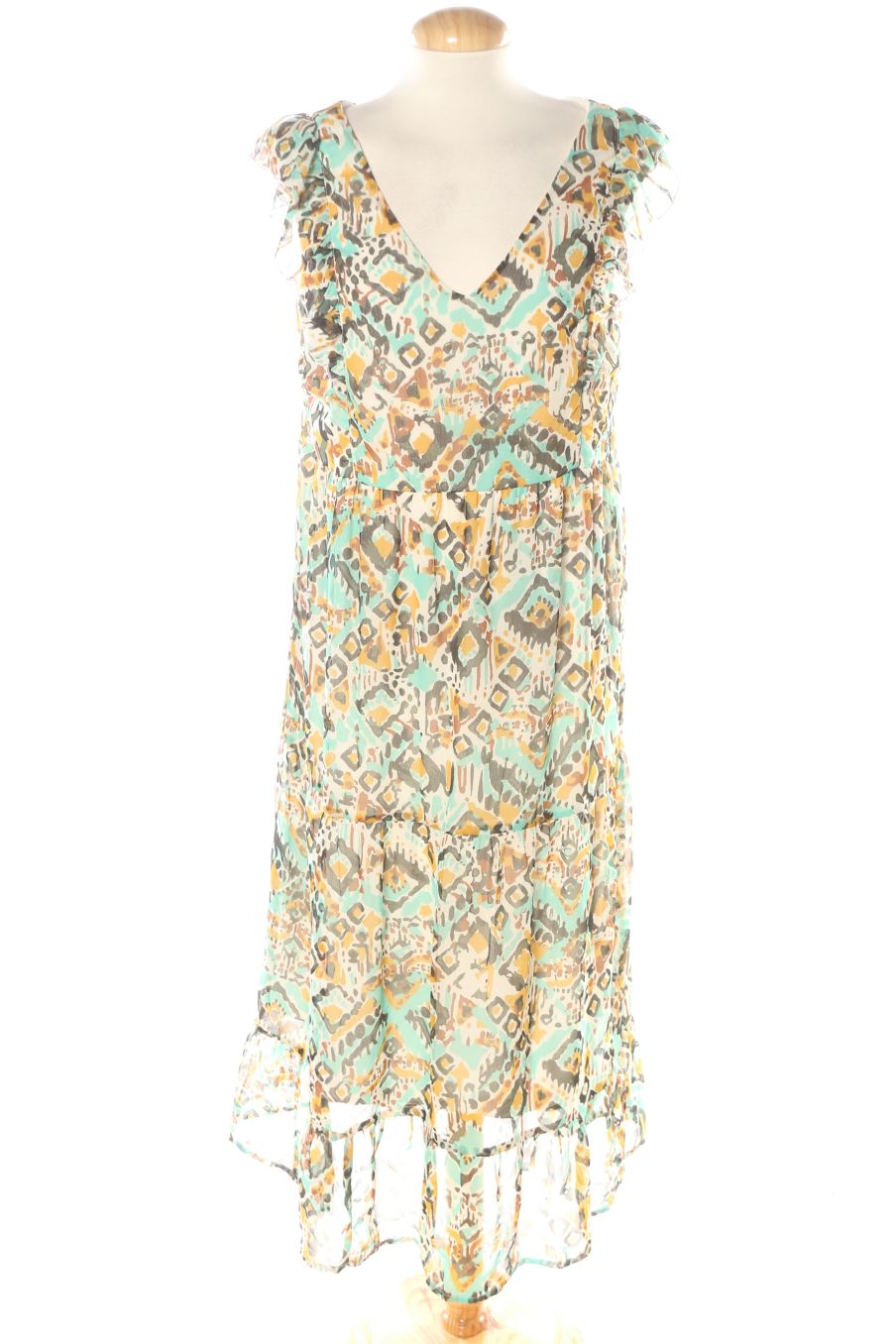 Vestido casual de Lady de la talla 44, de color estampado