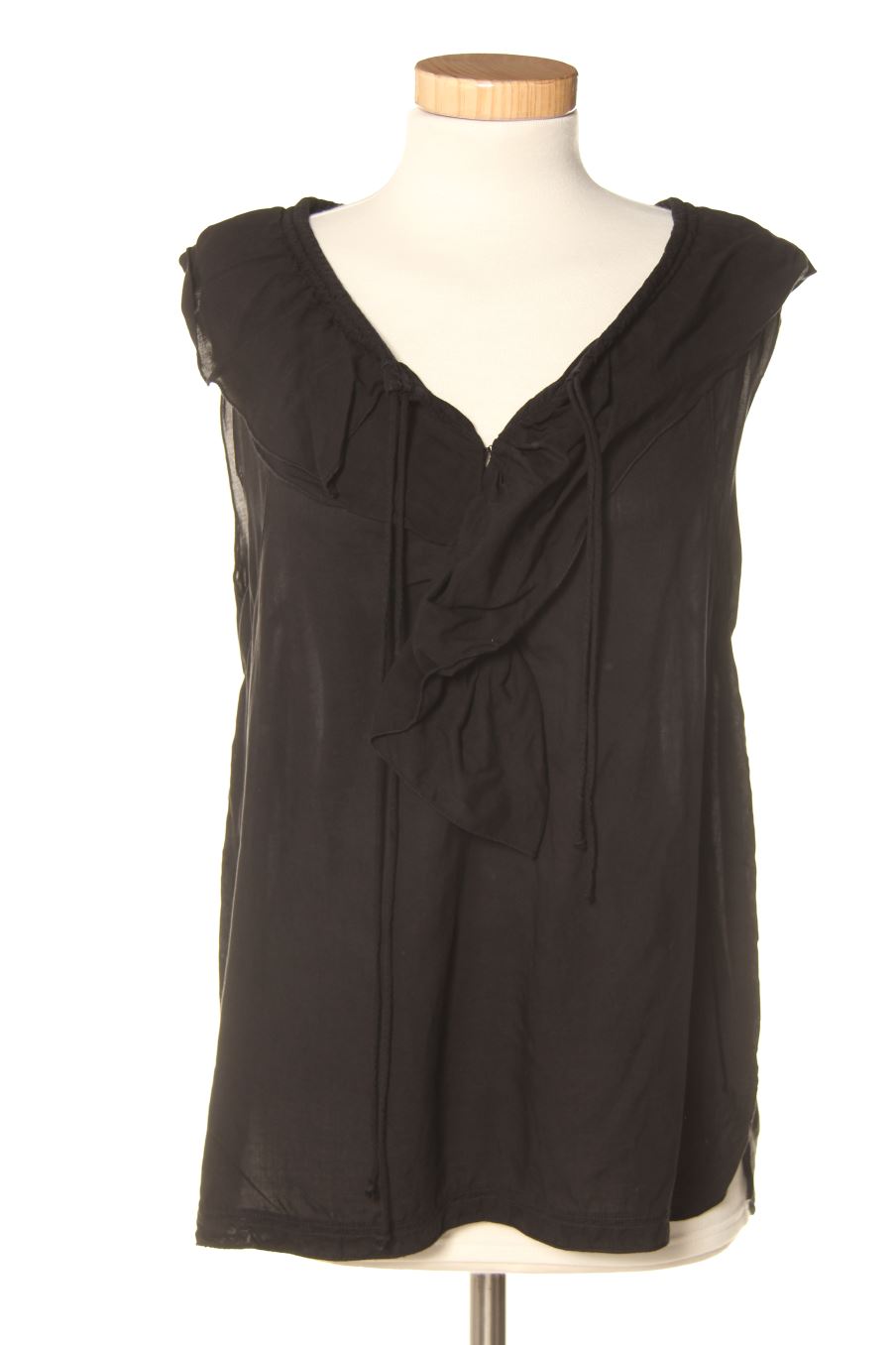 Blouse à manches courtes BIMBA Y LOLA de la taille XS, de couleur noir