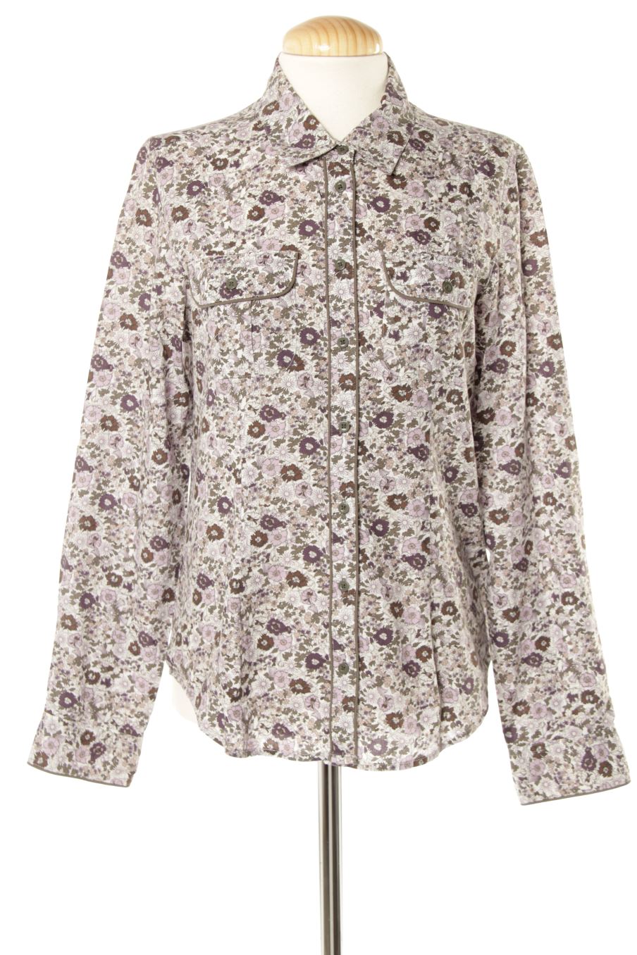 Chemise Monoprix de la taille 38, de couleur fleurs